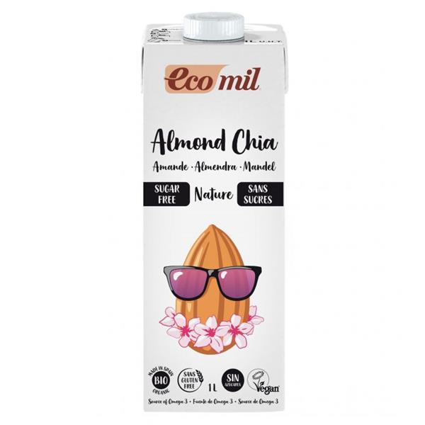Leche Almendra Chía 1l